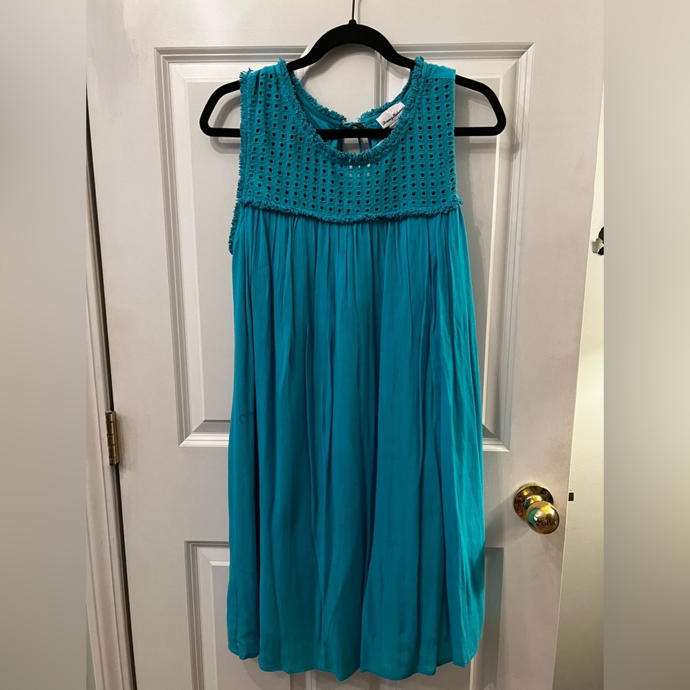 Tommy Bahama Crinkle Rayon Dress - Large
